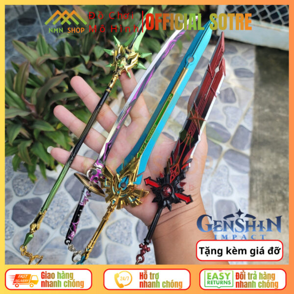 [4 MẪU] Mô hình sưu tập game Genshin Impact 30cm
