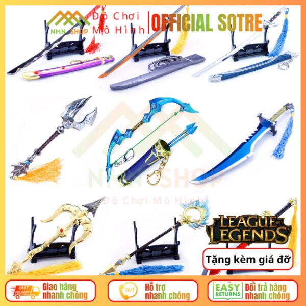 Mô hình sưu tập game Liên Minh Huyền Thoại (LOL) 22cm