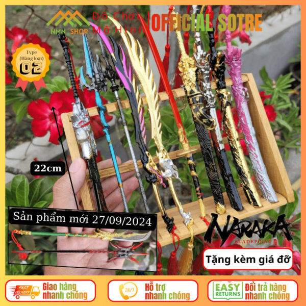 [NHIỀU MẪU] Mô hình sưu tập game Naraka Bladepoint 22cm - Hàng giá rẻ