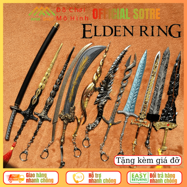 [13 MẪU] Mô hình sưu tập game Elden Ring 22cm