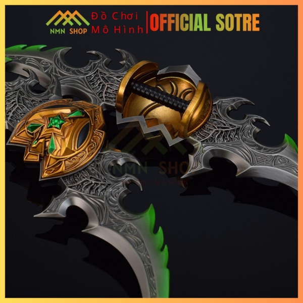 Mô hình sưu tập WoW (World of Warcraft) - Warglaive of Azzinoth 29cm - Hình ảnh 4