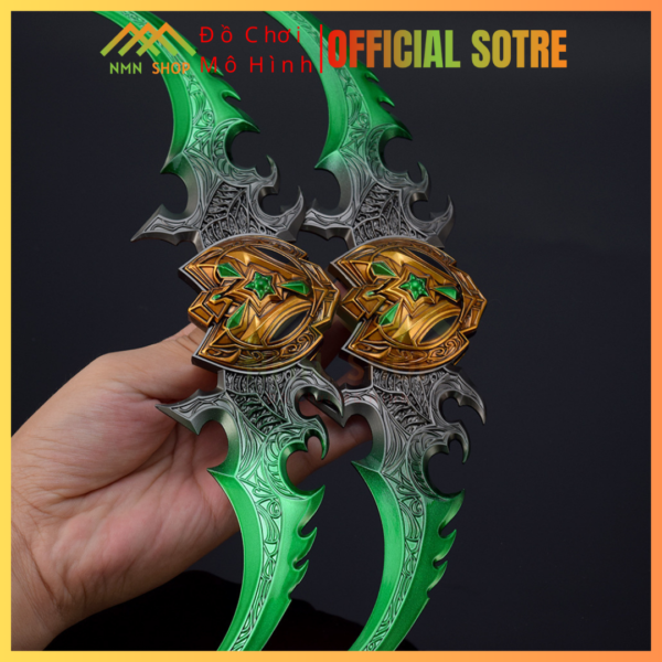 Mô hình sưu tập WoW (World of Warcraft) - Warglaive of Azzinoth 29cm - Hình ảnh 5