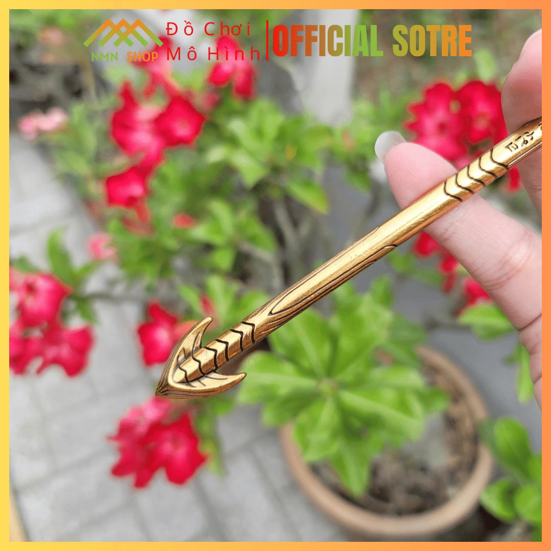 Móc khóa mô phỏng trang bị Đinh Ba của Vua Atlantis (Trident of Neptune) 30cm - Ảnh 4