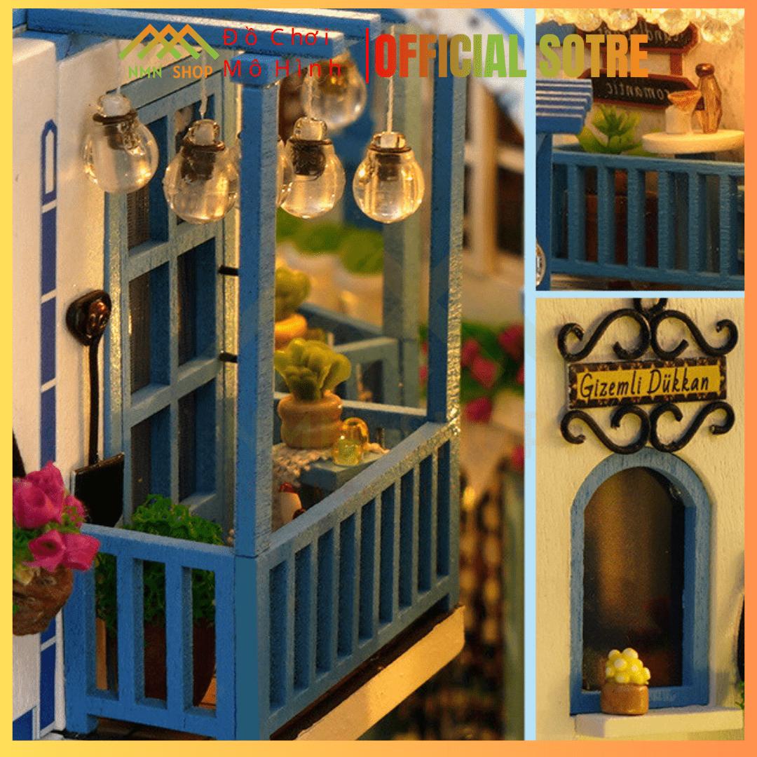 Mô hình DIY Book Nook - Hương gió biển TC18 - Ảnh 5