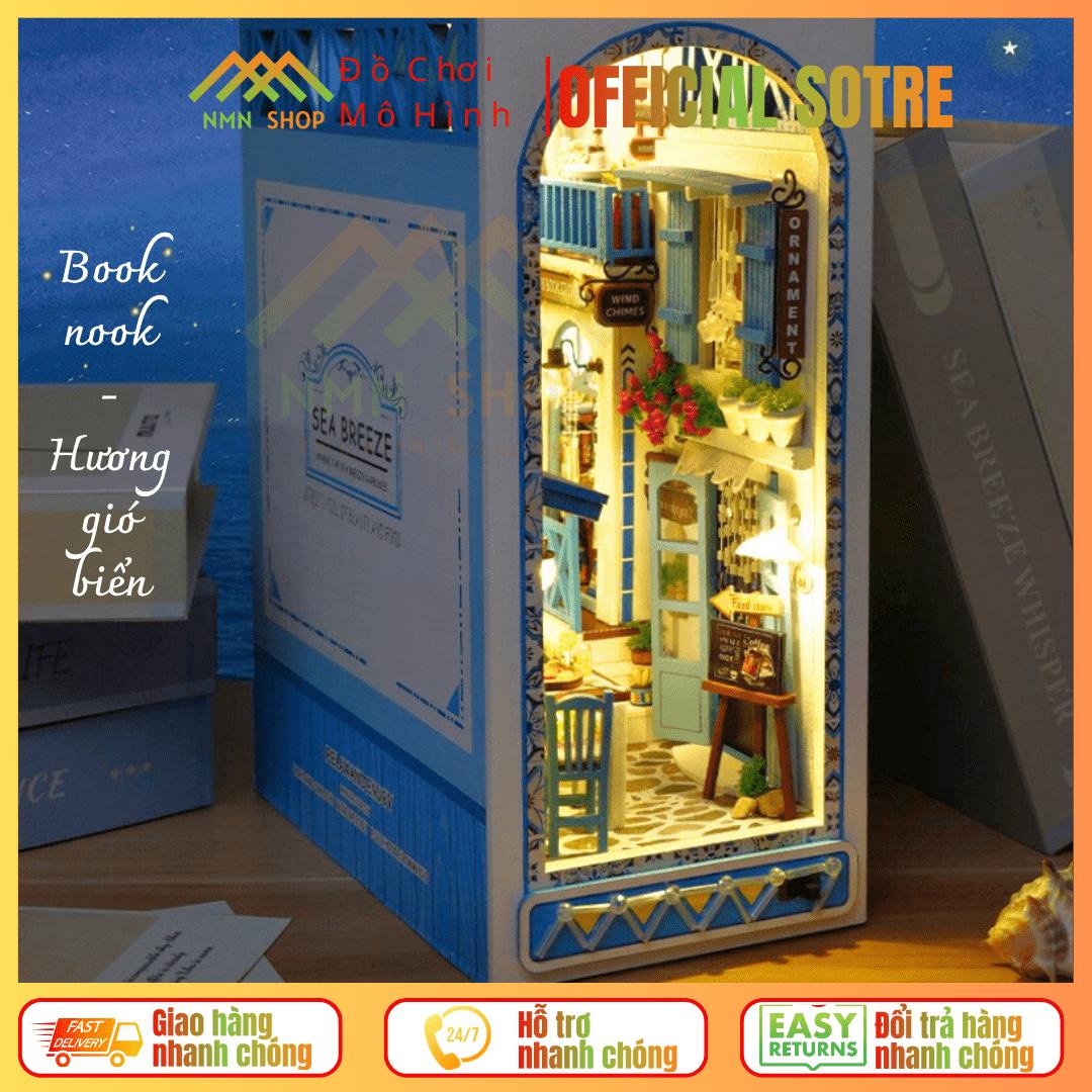 Mô hình DIY Book Nook - Hương gió biển TC18