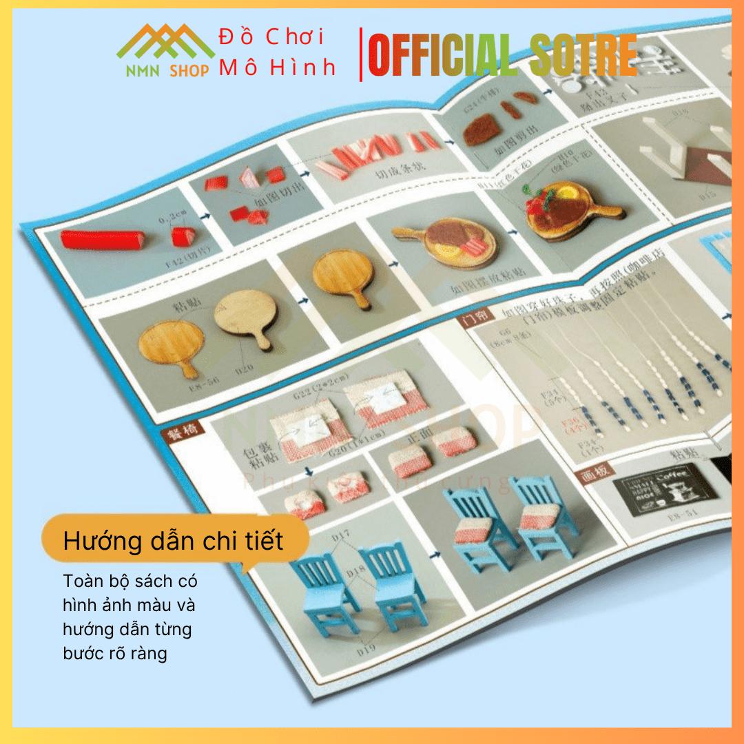 Mô hình DIY Book Nook - Hương gió biển TC18 - Ảnh 3