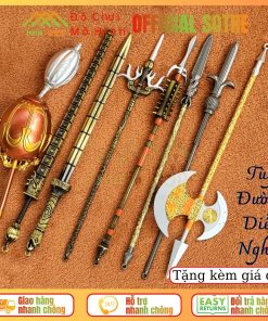 [10 MẪU] Móc khóa mô phỏng trang bị trong phim Tùy Đường Diễn Nghĩa 22cm