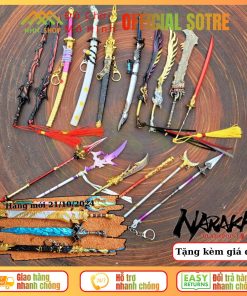 [MẪU MỚI] Móc khóa mô phỏng trang bị game Naraka Bladepoint 22cm - Bộ 2/2