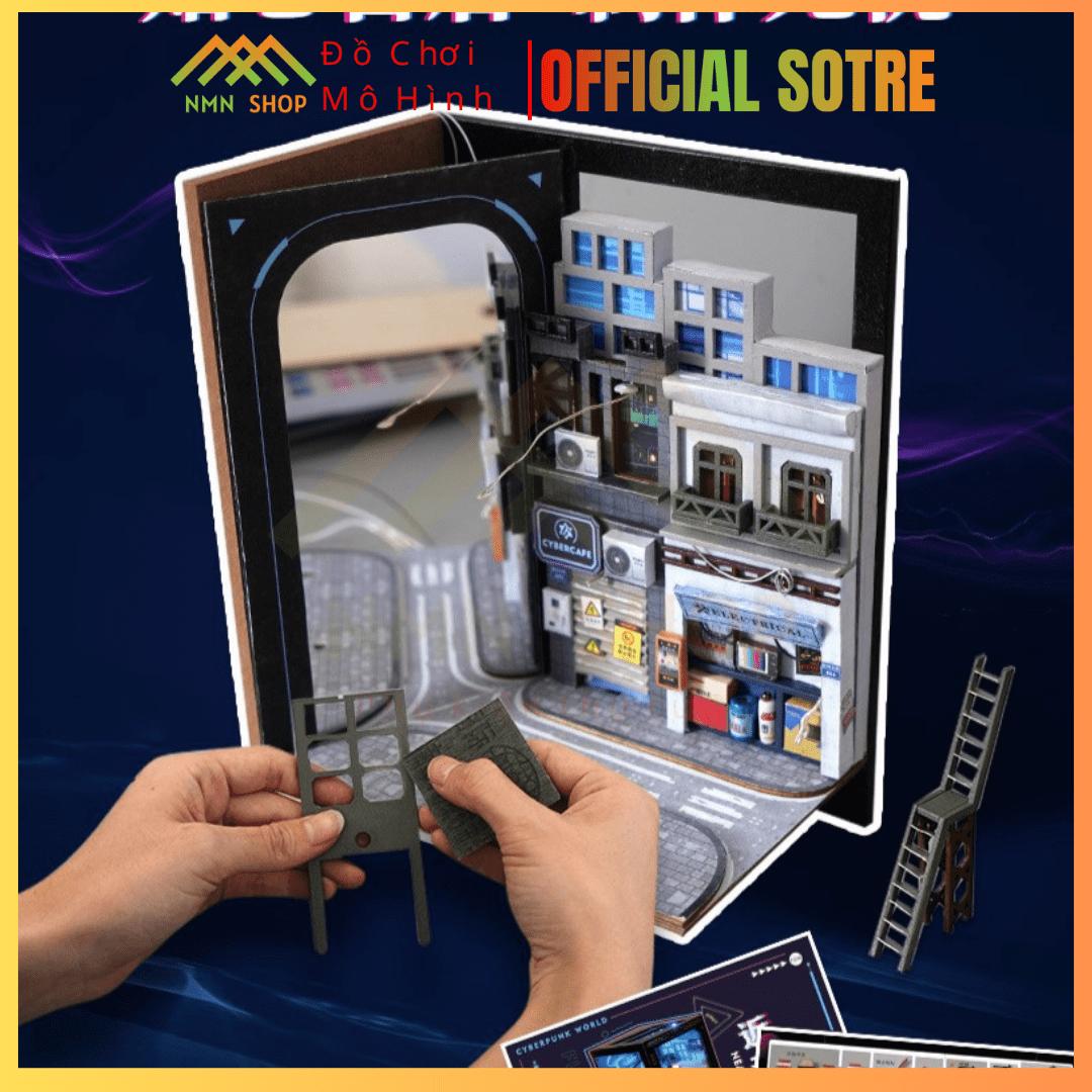 Mô hình DIY Book Nook - Tương lai TC36 - Ảnh 4