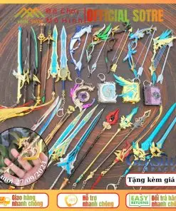 [NHIỀU MẪU] Mô hình móc khóa trang bị game Genshin Impact - Hàng giá rẻ