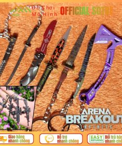 [29 MẪU] Móc khóa mô phỏng trang bị game Arena Breakout 9cm