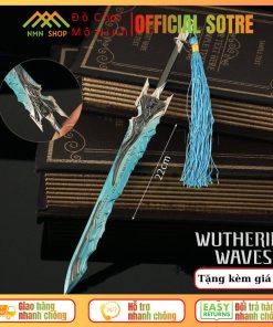 Móc khóa mô phỏng trang bị game Wuthering Waves - Lustrous Razor 22cm
