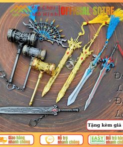 [NHIỀU MẪU] Móc khóa mô phỏng trang bị phim Đấu La Đại Lục phần 1 - Bộ 3/3 Móc Chìa Khoá